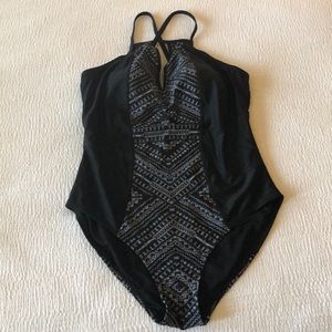 One piece swim suit size 16